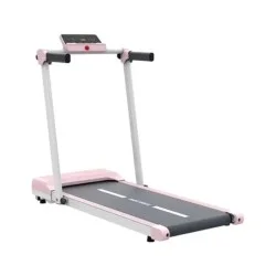 Treadmill With Folding Handle Bar 110 kg - Pink
