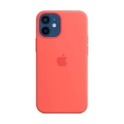 Case Iphone 12/12 Pro Magsafe Silicone Apple - Pink Citrus