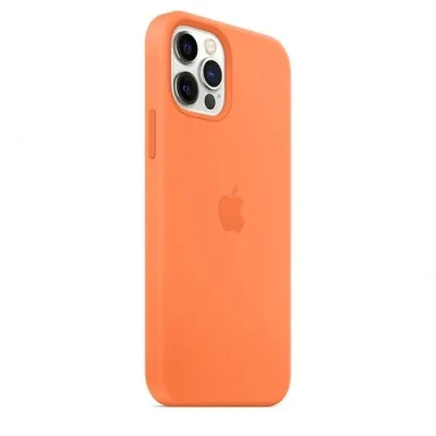Case Iphone 12 Pro Max Magsafe Silicone Apple - Kumquat