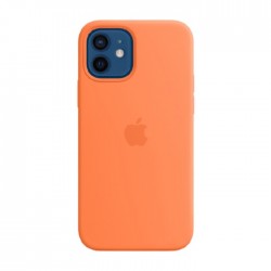 Apple iPhone 12-12 Pro MagSafe Silicone Case - Kumquat