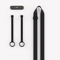 Phone Lanyard (For All Phones) - The Simplest Lanyard with Powerful Functions - Black