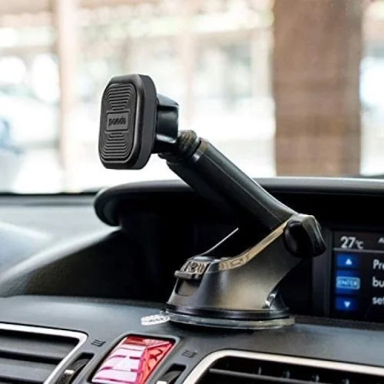 Porodo Aluminum Magnetic Car Mount - Gray