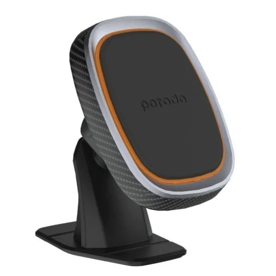 Porodo Aluminum Magnetic Car Mount - Silver