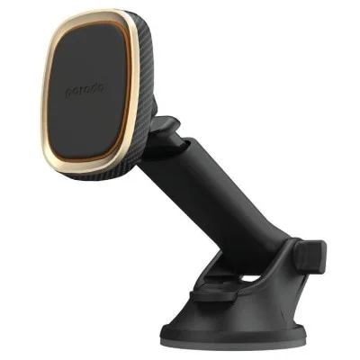 Porodo Aluminum Magnetic Car Mount - Gold
