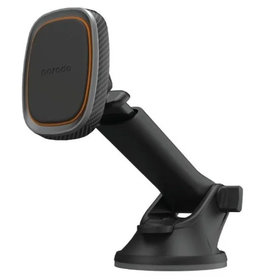 Porodo Aluminum Magnetic Car Mount - Gray