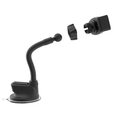 Porodo Compact Flexible Car Mount - Black