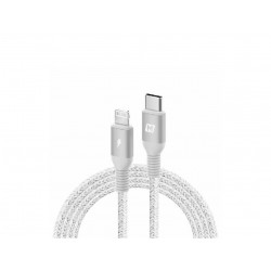 Momax, Elite link lightning to USB Cable - 1.2M Silver 