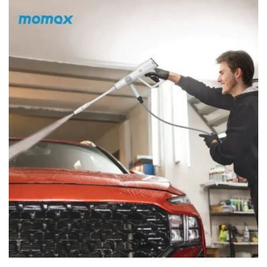 موماكس كلين-إبريق منظف سيارة محمول بالضغط - أبيض