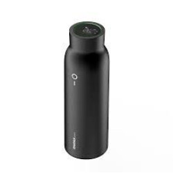 موماكس زجاجة مياه ذكية لايف ستايل بمؤشر لدرجة الحرارة - أسود