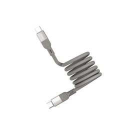 Mag Link Usb-C To Usb-C 100W Usb2.0 Magnetic Cable 1M (Titanium)