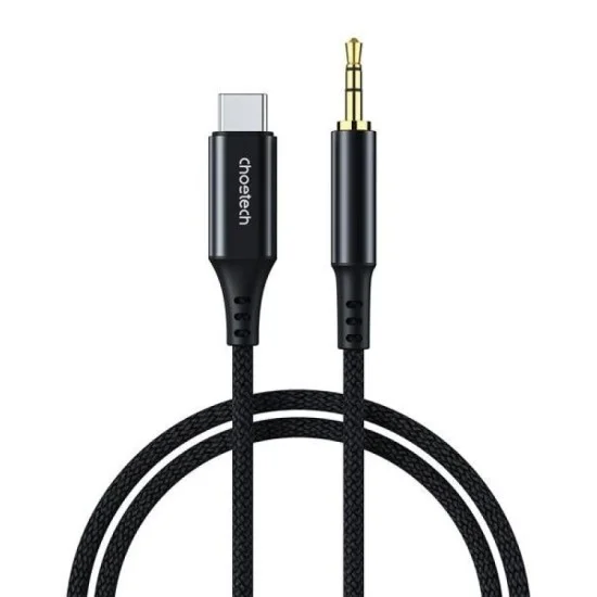 Choetech Usb-C To 3.5Mm Dc Audio Cable Black