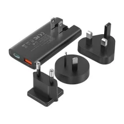 Choetech Pd65W Gan Ultra Thin A+C  Wall Charger Black