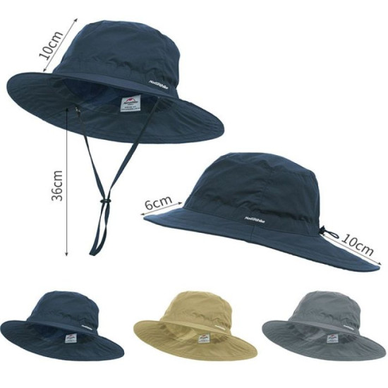 Naturehike Summer Anti-UV fisherman hat - Khaki