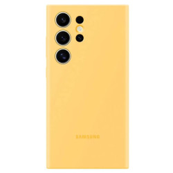 Samsung Galaxy S24 Ultra Silicone Case – Yellow