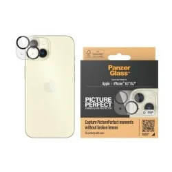 PanzerGlass&trade; PicturePerfect Camera Lens Protector iphone 15 |15 Plus - Plate