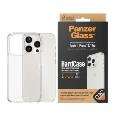 Cover Iphone 15 Pro  Hardcase With D3O Panzerglass - Clear