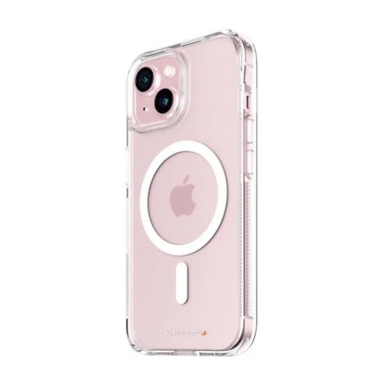 PanzerGlass&trade; HardCase MagSafe Compatible with D3O iphone 15 - Clear