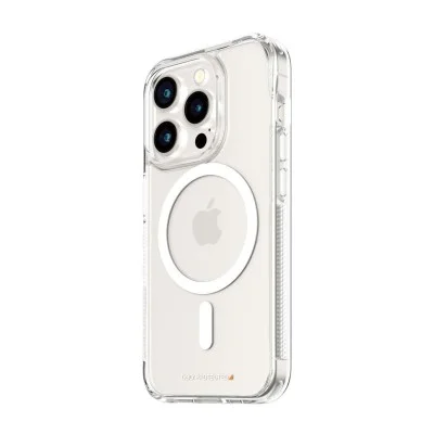 Cover Iphone 15 Pro MagSafe Hardcase With D3O Panzerglass - Clear