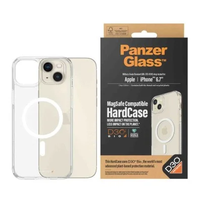 PanzerGlass&trade; HardCase MagSafe Compatible with D3O iphone 15 Plus - Clear