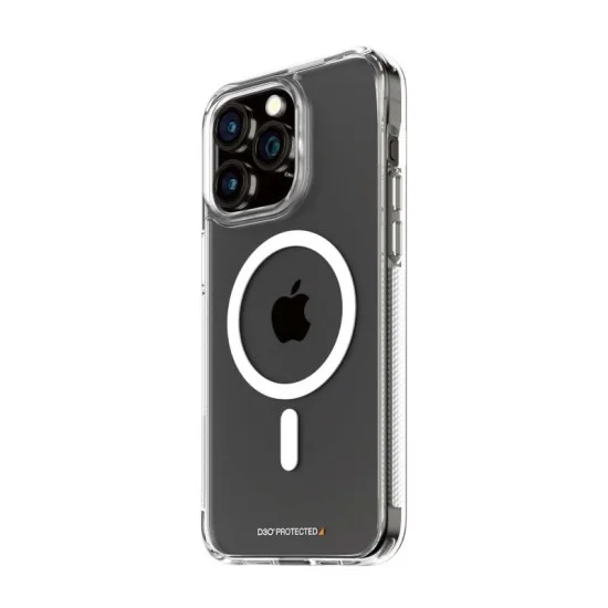 Cover Iphone 15 Pro Max MagSafe Hardcase With D3O Panzerglass - Clear