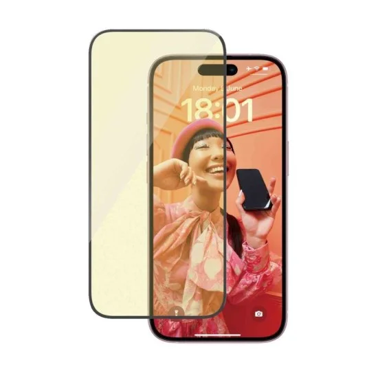 PanzerGlass&trade; Screen Protector iPhone 15| Anti-Reflective & Anti-Blue Light