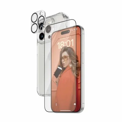 Protection Pack Iphone 15 Pro 3-In-1 Panzerglass| Clear