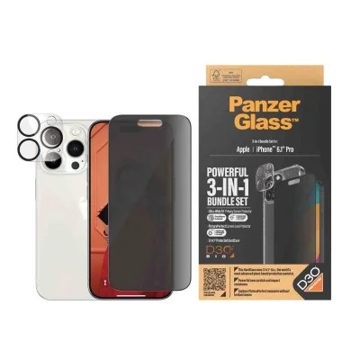 Protection Pack Iphone 15 Pro 3-In-1 Panzerglass