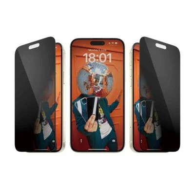 PanzerGlass&trade; Privacy Screen Protector iPhone 15 Plus | Ultra-Wide Fit - Privacy