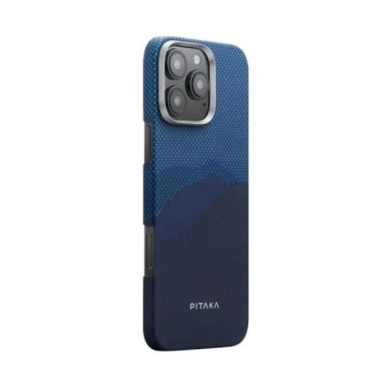 Cover Iphone 16 Pro Max Woven Slim Pitaka - Blue