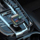 Porodo Quick-Charge FM Car Charger Dual USB-C - USB-A - Black