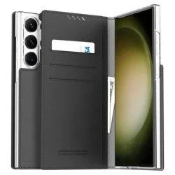 Cover Samsung S23 Ultra Mustang Dairy Wallet Araree - Black