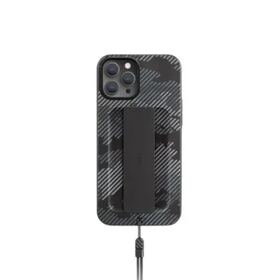 Cover Iphone 12 Pro Max Uniq Hybrid Heldro Designer Edition - Charcoal Camo