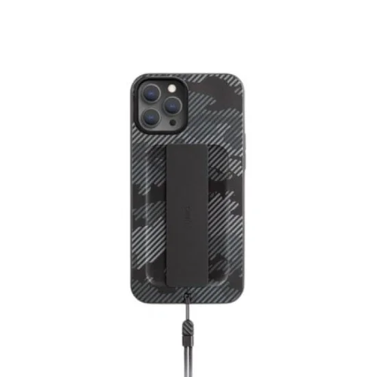 Cover Iphone 12 Pro Max Uniq Hybrid Heldro Designer Edition - Charcoal Camo