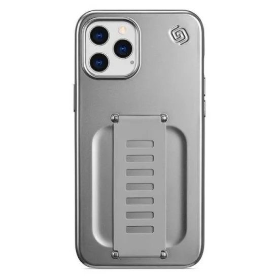 Cover Iphone 12 Pro Max Grip2U Slim (Metallic Silver)