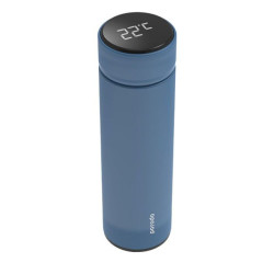 بورودو زجاجة مياه ذكية لايف ستايل بمؤشر لدرجة الحرارة 500 مللي - أزرق