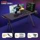 بورودو طاولة العاب للألعاب الرياضية الإلكترونية - أسود