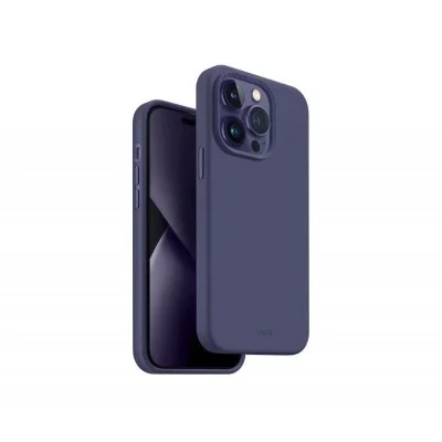Cover Iphone 14 Pro Max Hybrid Lino Uniq - FIG (PURPLE)