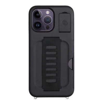 Cover Iphone 14 Pro Max Kickstand With Wallet Grip2U (Charcoal)