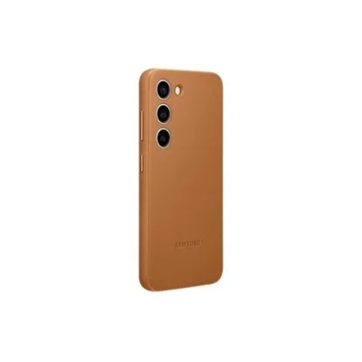 Cover Samsung S23 Leather Case - Camel
