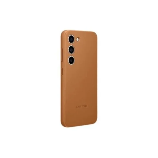 Cover Samsung S23 Leather Case - Camel
