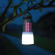 Porodo LifeStyle Outdoor 5W Lamp with Mosquito Zapper - Black-Grey