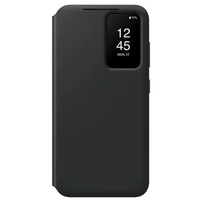 Cover Samsung S23 Smart View Wallet Case - Black