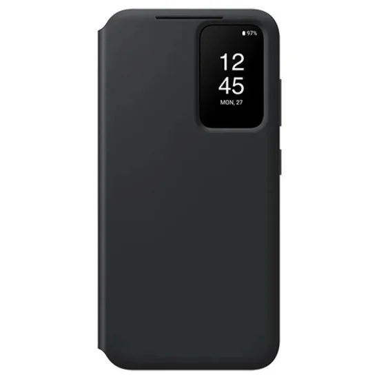 Cover Samsung S23 Smart View Wallet Case - Black