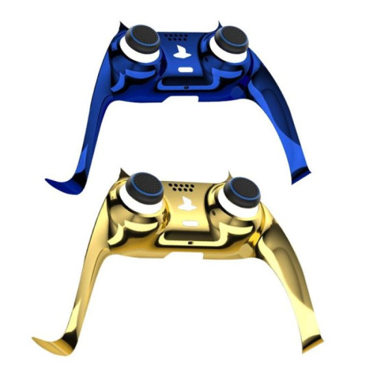 بورودو غطاء ديكور ليد التحكم للألعاب بلاي ستيشن 5 - أزرق + ذهبي