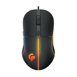 Porodo Gaming RGB Wired Mouse 7D - Black