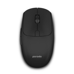 Porodo 6D Dual Mode Wireless Mouse - Black