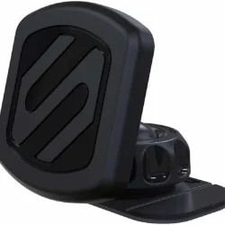 Scosche MagicMount Universal Magnetic Flush Mount Phone Holder for Car or Home, Phone and GPS Mount - Black