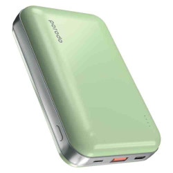 Porodo 20000mAh Suction Power Bank With Type-C PD Input & Output - Green