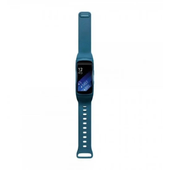 Strap Watch Samsung Gear Fit2 Gps Sports Band Small Size - Blue