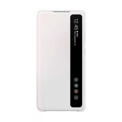 Cover Samsung S20 Fe Clear View - White